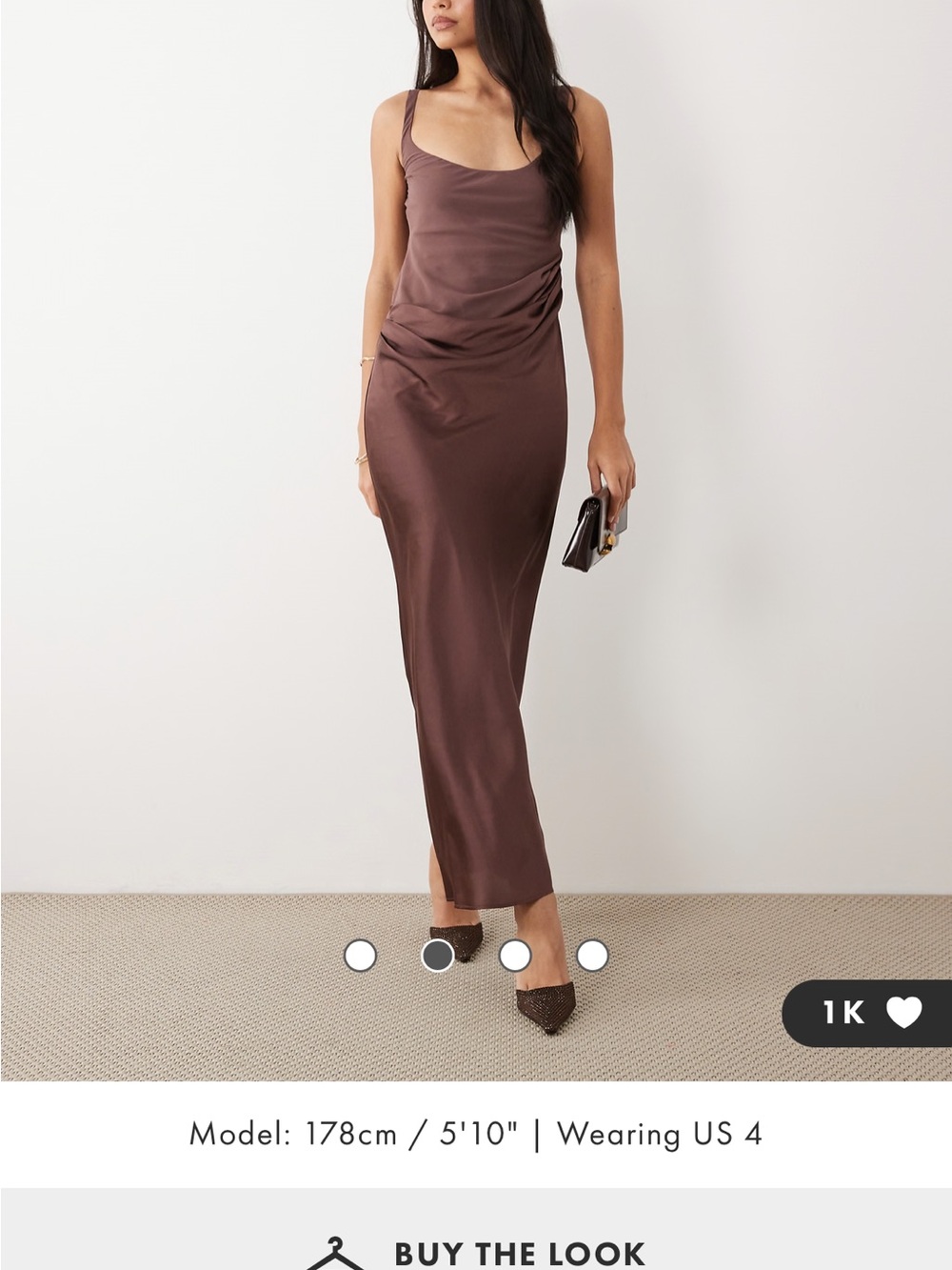 ASOS Design wedding guest dress